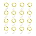 Adecorty Fairy Lights Battery Operated Mini Lights Battery Powered Fairy String Lights 16 Pack 7.2ft 20 LED Mini Battery Lights Firefly Lights for Wedding Crafts Table Reception Jars Vases Christmas