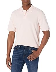 Amazon Essentials Men's Regular-Fit Cotton Pique