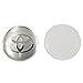 New 1pcs Toyota Keychain Lanyard Badge Holder + 4pcs set 65mm x 65mm Toyota Logo Emblem Badge Sticker Wheel Hub Caps Centre Cover Fit For Toyota COROLLA RAV4 Camry CROWN PRIUS REIZ VIOS YARIS