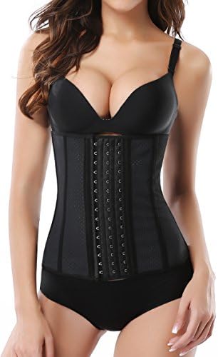 Funray Multi-Colored Breathable Waist Trainer Cincher Latex Underbust Corset Body Shaper XS-6XL