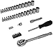 Amazon Basics Mechanic Tool Kit and Socket Set With Case - Set of 40