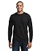 Port & Company Tall Long Sleeve Core Blend Tee 2XLT Jet Black