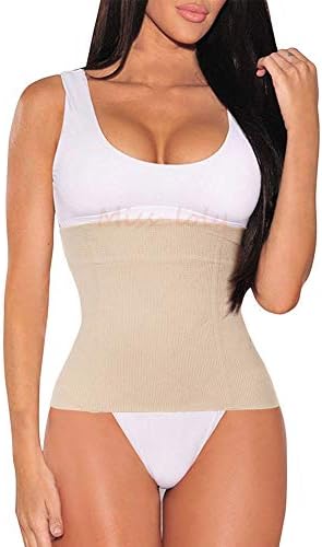 JITIFI Women's Postpartum Waist Trainer Belt Body Shaper Belly Wrap Compression Band