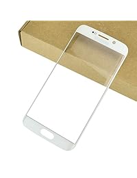 Repuesto del vidrio del lente de Samsung Galaxy S6 Edge, Blanco