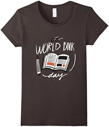 Women's World Book Day T-Shirt XL Asphalt
