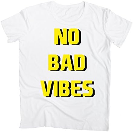 graphke No Bad Vibes Men's T-Shirt Small