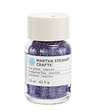 Martha Stewart Crafts Fine Glitter, Charoite, 1-1/2 Ounces.