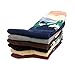 Famous Painting Art Printed Mens Dress Socks - HSELL Crazy Patterned Fun Crew Cotton Socks 6 Pack (C1)