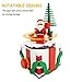 Christmas Building Kits with Santa Minifigure Rotating Gift Box Toy for Kids&Adults /Christmas Tree candy canes/ Gift Bag Moc Models Building Blocks Bricks Set for Compatible with Lego Building Set