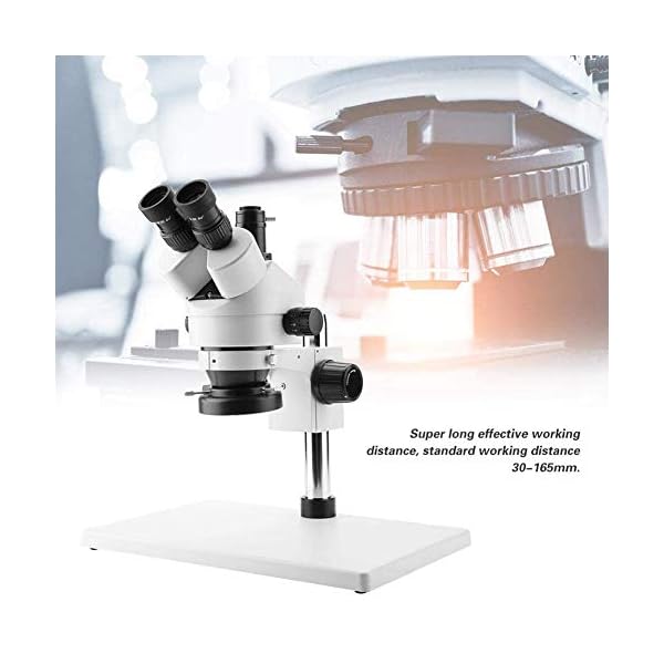 CNMJI Trinokulares Mikroskop 7X-45X 10-Zoll-HD-Display Autofokus Geeignet Für Präzisionsteile, Inspektion Von LED… – Bild 7