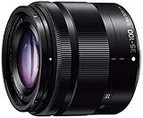PANASONIC LUMIX G VARIO LENS, 35-100MM, F4.0-5.6 ASPH., MIRRORLESS MICRO FOUR THIRDS, MEGA OPTICAL I.S., H-FS35100K (USA BLACK)