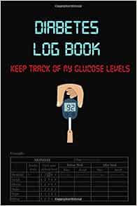 Diabetes Log Book: Record your blood sugar levels (Before ...