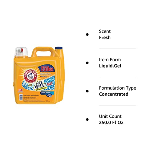 Arm and Harmer 8315 Laundry Detergent, 250 FL OZ Pricepulse