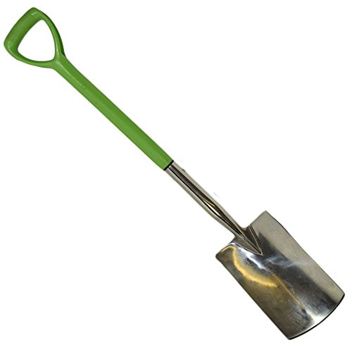 AB ToolsToolzone Square Mouth Builders Shovel Spade 96cm Scoop Gardening Stainless Steel