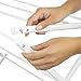 Whitmor Foldable Drying Rack, White