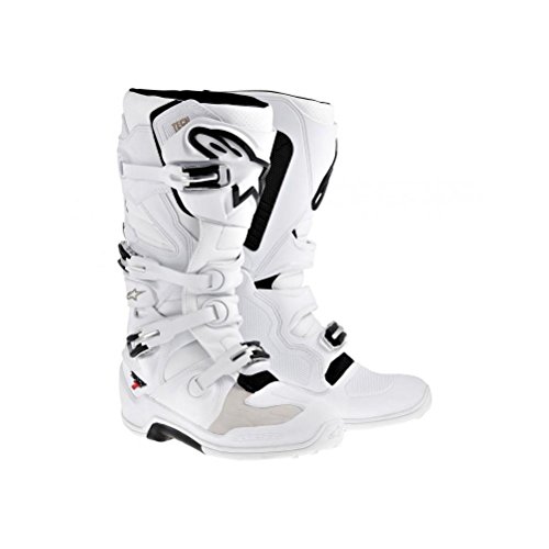 Alpinestars Tech 7 Men's Motocross Motorcycle Boots - White / Size 13