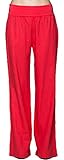 Tops and Bottoms HS Women's Wide Leg Loose Fit Linen Pants with Drawstring