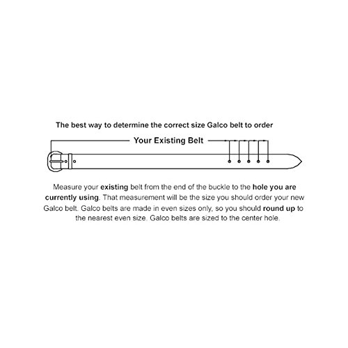 Galco SB2-42B Sport Belt, 42, Black