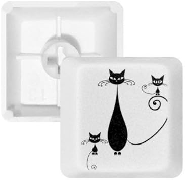 Diythinker Halloween Animaux Famille De Chat Noir Silhouette