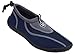 New Mens Slip on Water Pool Beach Shoes Aqua Socks (10, Grey 5907)