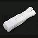 PASOW 50pcs Cable Ties Reusable Fastening Wire Organizer Cord Rope Holder 7 Inch (White)