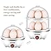Egg Cooker,350W Electric Egg Maker,White Egg Steamer,Egg Boiler,14 Egg Capacity Egg Cooker With Automatic Shut Off