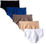 Calvin Klein Underwear Women's Invisibles Hipster 5 Pack