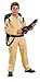 Ghostbuster Deluxe Child's Costume with Blow Up Proton Pack, Large