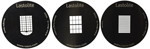 Lastolite LL LS2612 Strobo Gobo - Set of 3 Architectural Gobos (Black)