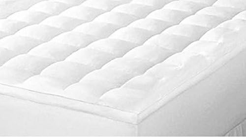 Mattress Pad. Best Soft Hypoallergenic Topper Pillow For Deep Healthy Sleep Tempurpedic Comforter Firm Total Protection Cover Protects Bed From Stains, Dirt, Dust, Wetness &amp; Insects. Full Size