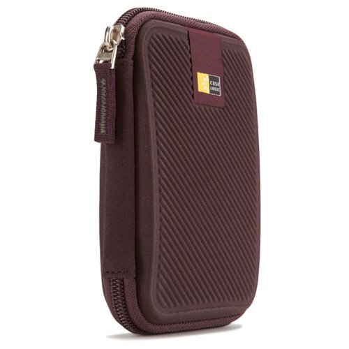 Case Logic EHDC-101 Hard Shell 2.5-Inch Portable Hard Drive Case - Tannin