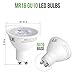 LE MR16 GU10 LED Spotlight Bulbs, Dimmable, 50W Halogen Equivalent, 6.5W 500 Lumens , 5000K Daylight White, 38 Degree Beam Angle, for Art Galleries, Museums, Home, Hotels, Offices and More, Pack of 5
