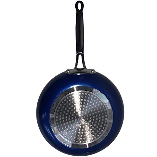 Frying Pan, Non-stick Frying Pan Ceramic Nonstick Metal Utensil Open Frypan Kitchen Utensil By Ikevan (B 24cm)