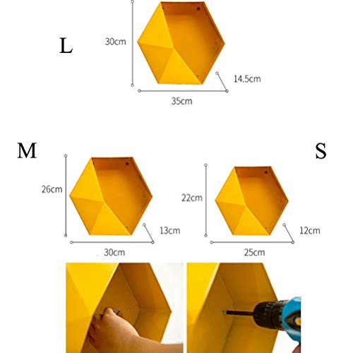 Jardinera de Pared con Forma de Diamante, Jardinera de jarrón de ...