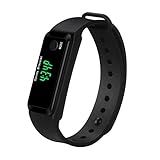 Coch Pedometer Watch, Simply Operation with Luminous for Walking Running Pedometer with Calorie Burning and Steps Counting Activity Tracker for Men Women Kids (Black)