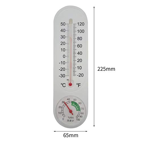 dianagold Analog Household Thermometer Hygrometer Wall-mounted Tester Measure Home - Thumbnail 4