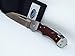 Tested at Sea Captain Rigging Knife Myerchin Knives Hardwood Handle Sheepfoot Blade and Marlinspike Nylon Sheath