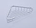 Corner Shower Caddy - Rustproof Stainless Steel Wall Mount Shower Basket for Bathroom , Polished Chrome
