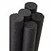 Graphite Electrode Cylinder Carbon Rod, 5 Pieces 10 mm 99.99% Length 100 mm, for Science Education - Classes Tools, Physical and Electrical Laboratory Equipment