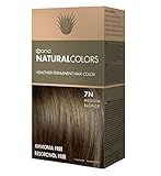 ONC NATURALCOLORS 7N Natural Medium Blonde Healthier Permanent Hair Color Dye 4 fl. oz. (120 mL) with Certified Organic Ingredients, Ammonia-free, Resorcinol-free, Paraben-free, Low pH, Salon Quality,