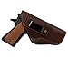 New Barsony Brown Leather Inside the Waistband Holster for Full Size 9mm 40 45