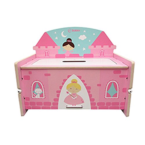 Buildex Bianchi Princess Castle Storage Bench Childrens Outdoor Benches