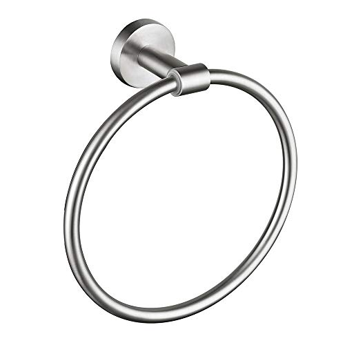 Ring Brushed Nickel, Sus304 Stainless Steel Ring Towel Holde