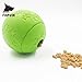 FitPetX Dog Treat Dispensing Ball Doy Toy, Interactive IQ Treat Training Toy for Dogs, Medium Toy for Small and Medium size dog-Green