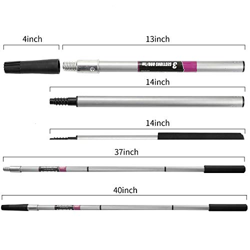 Extension Pole,3 Piece Extension Pole Set, Extension Pole for Paint