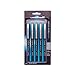 Uni-Ball 1734927 Vision Needle Rollerball Pens, Micro Point 0.5Mm , , 5 Count, Black