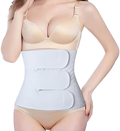 Paz Wean Post Belly Band Postpartum Recovery Belt Girdle Belly Binder, Cotton