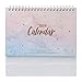 Hacloser 2019 Desk Calendars Dreamy Colorful Sky Standing Coil Paper Calendar Memo Daily Schedule Table Planner Yearly Agenda Organizer, Random Color