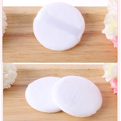 Joly Loose powder Puff, 4.12'' Large Body Puff W Ribbon (10.5cm) (3PCS) - Thumbnail 2