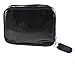 Tom David Lewis Compact Multi-Purpose Organizer Zipper Pouch Purse with Leatherette Key Fob - Versatile Cosmetic Bag, Makeup Bag, Vanity Bag, and Travel Toiletry Bag for All Your Essentials